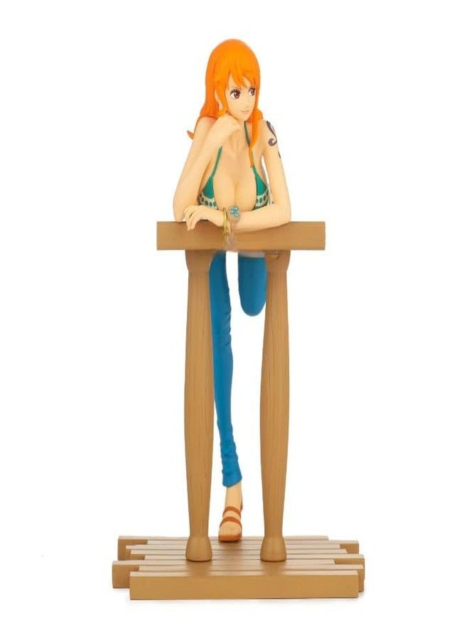KENMA One Piece Nami 16 Cms Action Figure Over Count Pirate Anime Figure Weeb Manga Collectible Grandline Journey Prize Figure - Image 1